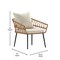 Flash Furniture 4PC NAT/Cream Indoor/Outdoor Rope Rattan Patio Set SB-1960-CREAM-GG - alternate 9